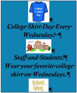 Emerson College Shirt Wednesdays